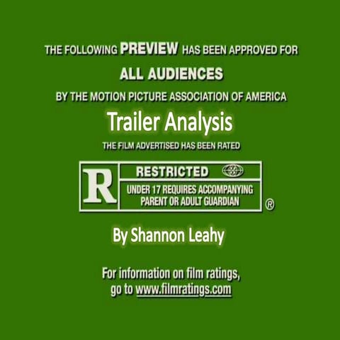 Trailer analysis