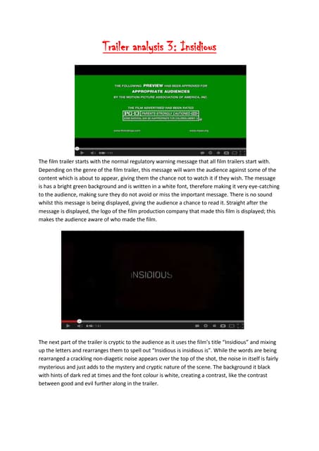 Trailer analysis 3