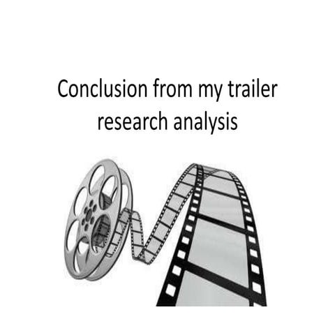 Trailer analysis conclusion
