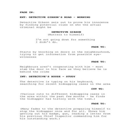 Trailer script