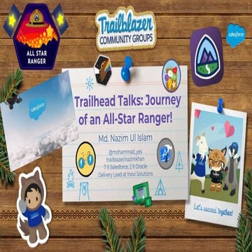 Trailhead Talks_ Journey of an All-Star Ranger .pptx
