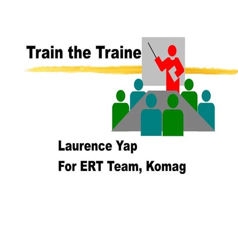 Train the Trainer: Essential Skills and Techniques for Effective ...