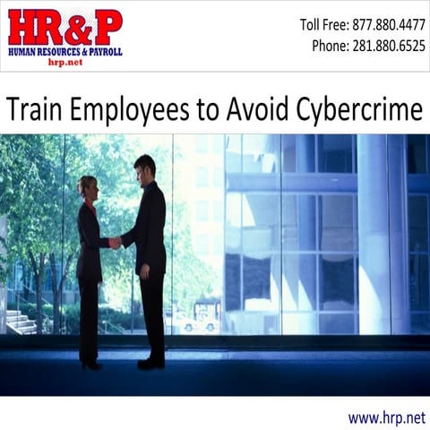 Train Employees to Avoid Cybercrime