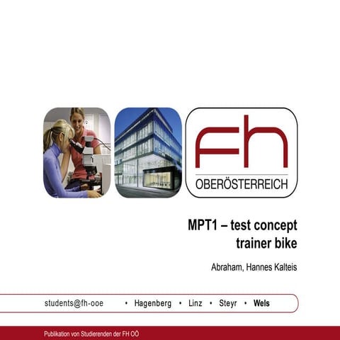 Trainer bike test benches 