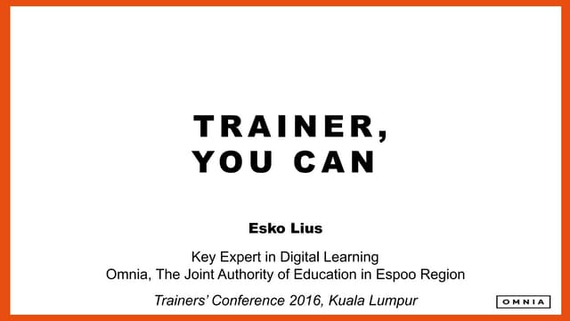 Trainers con 2016 lius