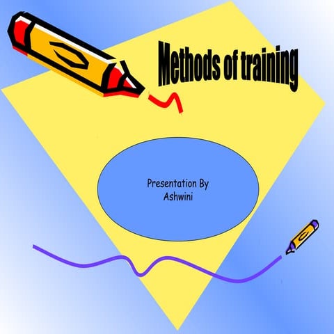 Methods of Training