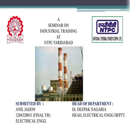 Training NTPC