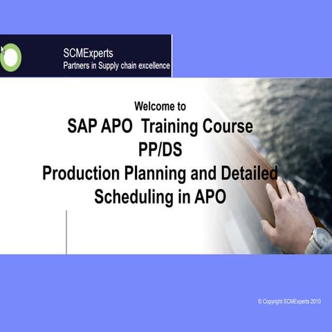 SCM-APO-PP/DS-Production Planning and Detailed Scheduling