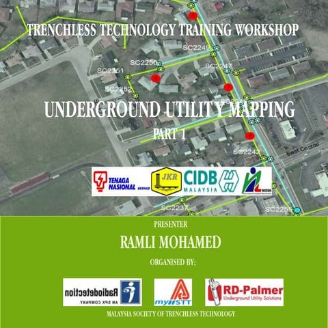 Training Workshop Underground Utility Mapping
