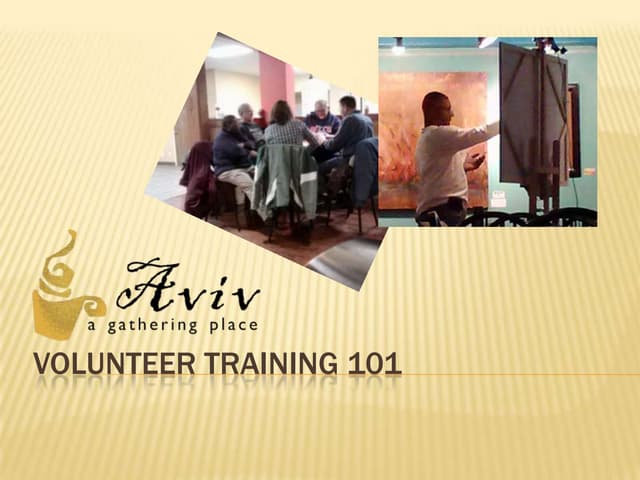 Volunteer Training 101