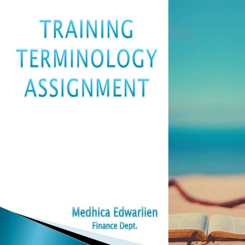 Training 4.0 Medhica Edwarlien