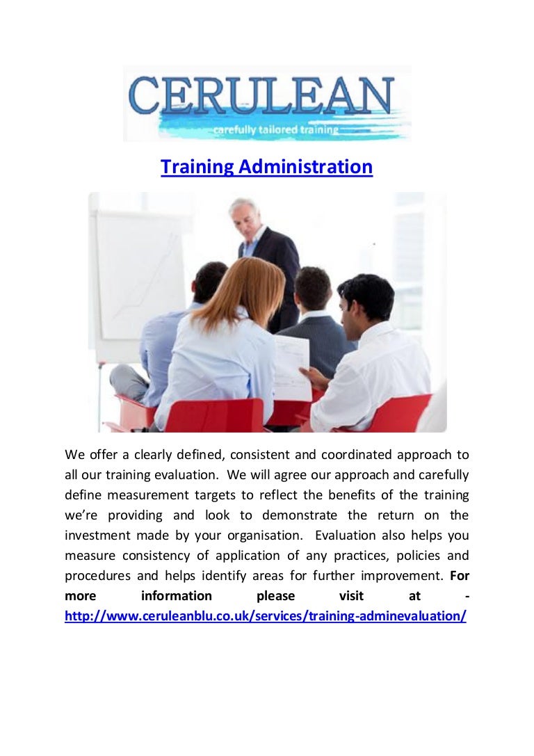 Training administration