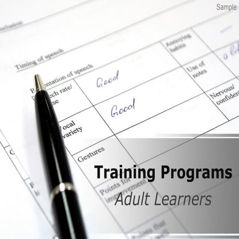 Training Programs 