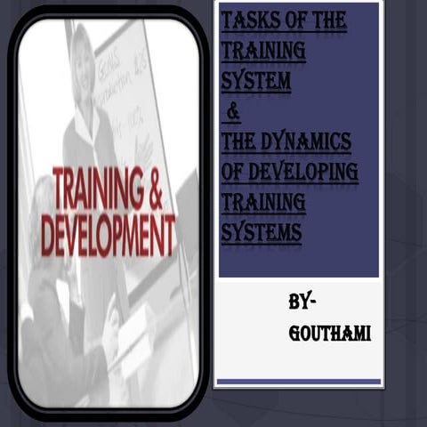 Training and development | PPTX