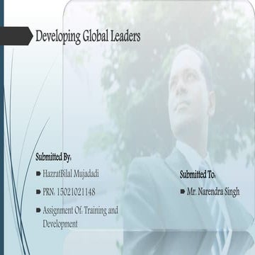 Developing Global Leader
