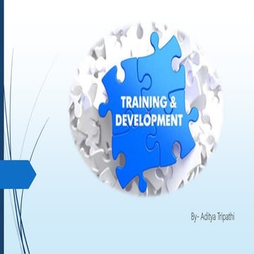 Training and development