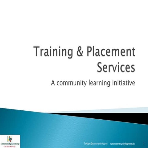Training and placement services