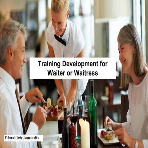 Training class waiter