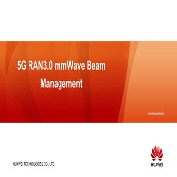 Training Course_5G RAN3.0 mmWave Beam Management.pptx