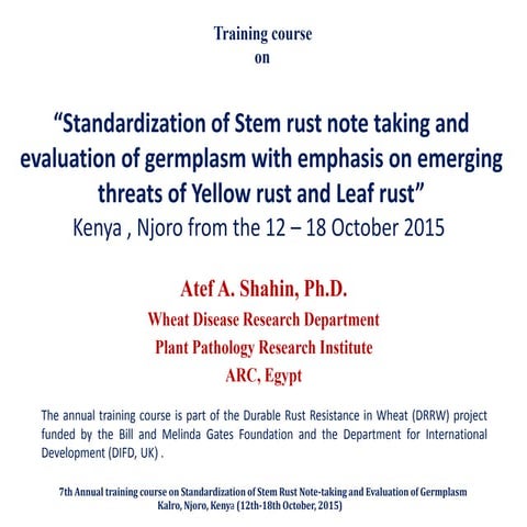 Training coursein kenya