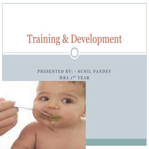 Training & development