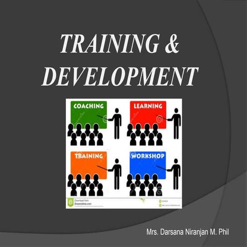 Training &amp;  development