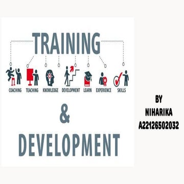 Training & Development in human resource  management  .pptx
