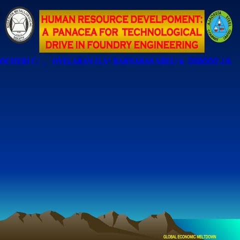 Training Development for enchancing productivity