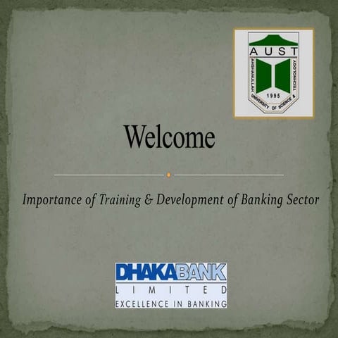 Training & development of dhaka bank