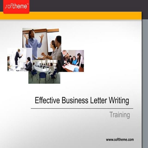 Training: Effective Business Letter Writing