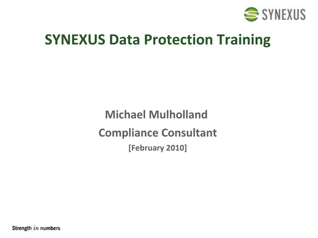 Data Protection Act