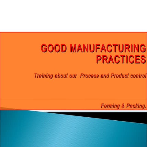 Training gmp slideshow