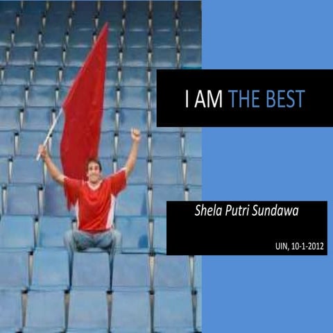 Motivational Training: I am the best edit