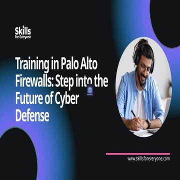 Training in Palo Alto Firewalls Step into the Future of Cyber Defense
