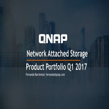 Nuevo Portafolio QNAP 2017