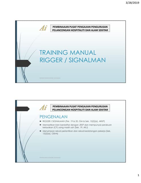 Training manual | PDF