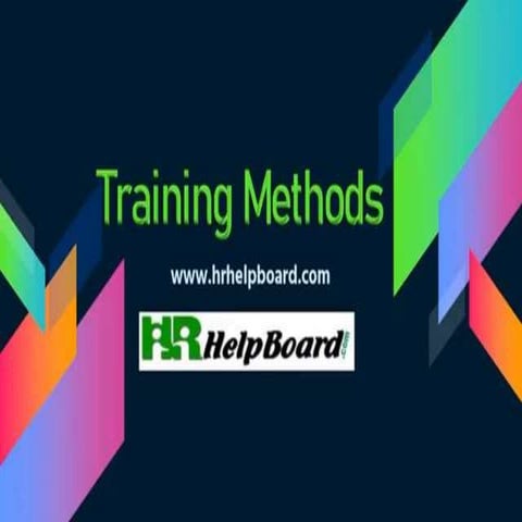 Training Methods | PPTX