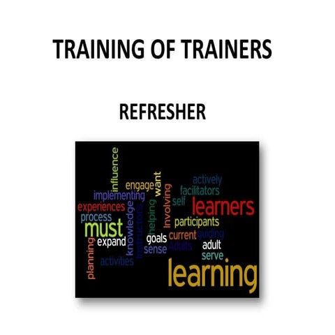Training of Trainers