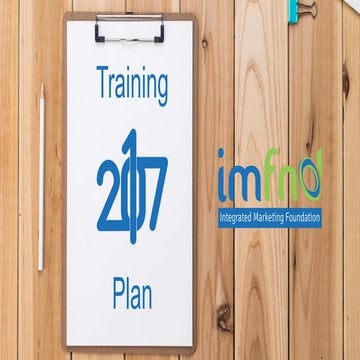 Training Plan 2017 | imfnd