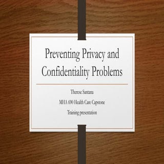 Training powerpoint mha