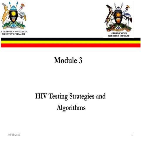 Training PPT Module 3-HIV Testing Strategies and Algorithm.pptx