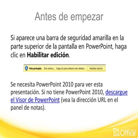 Primeros pasos en Excel
