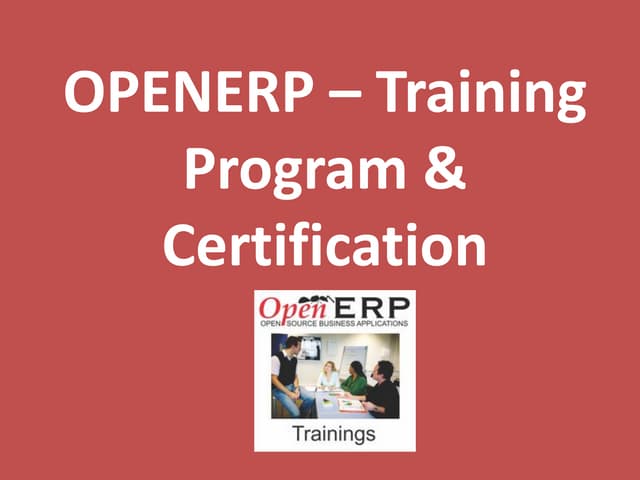 Training Program
