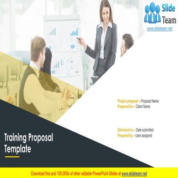 Training Proposal Template PowerPoint Presentation Slides