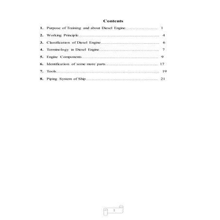 Training report on Diesel Engine's component Engine head