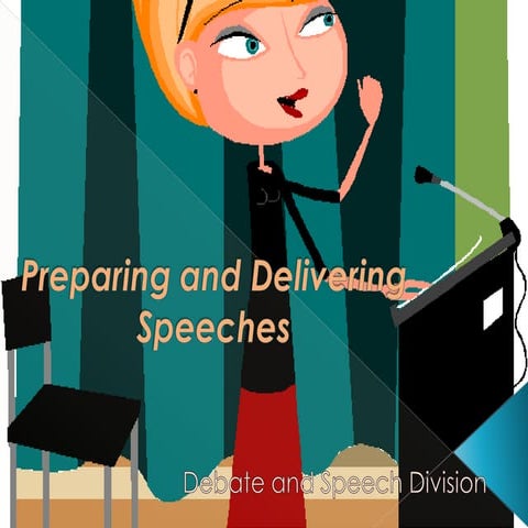 Training speech