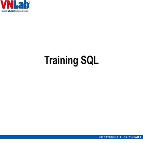 Training sql4