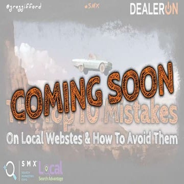 The Top 10 Mistakes on Local Websites & How to Fix Them