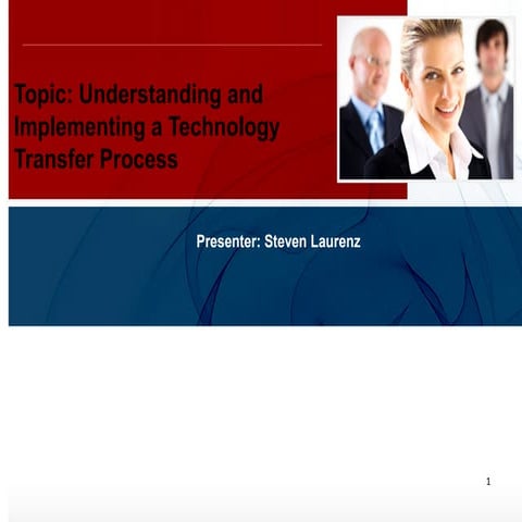 Training technology transfer training