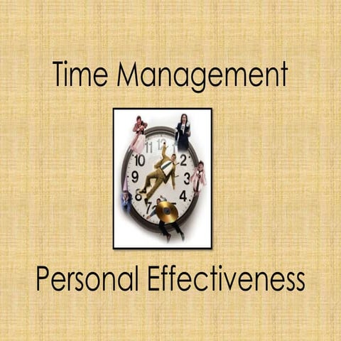 Training: Time Management 101 (Premium)